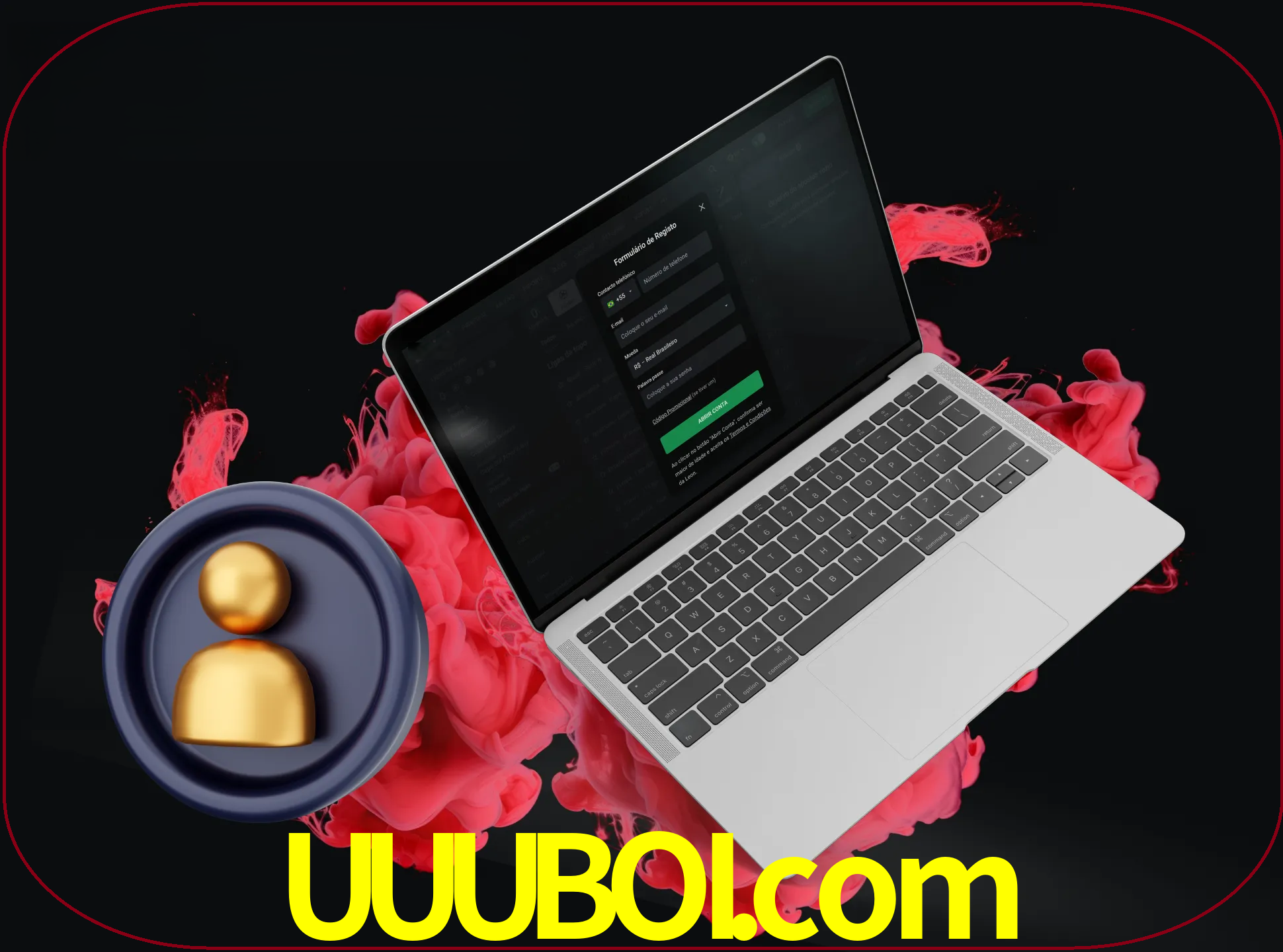 No cabeçalho do site uuuboi, clique no botão que o levará a um formulário especial onde terá de introduzir as suas informações actuais.