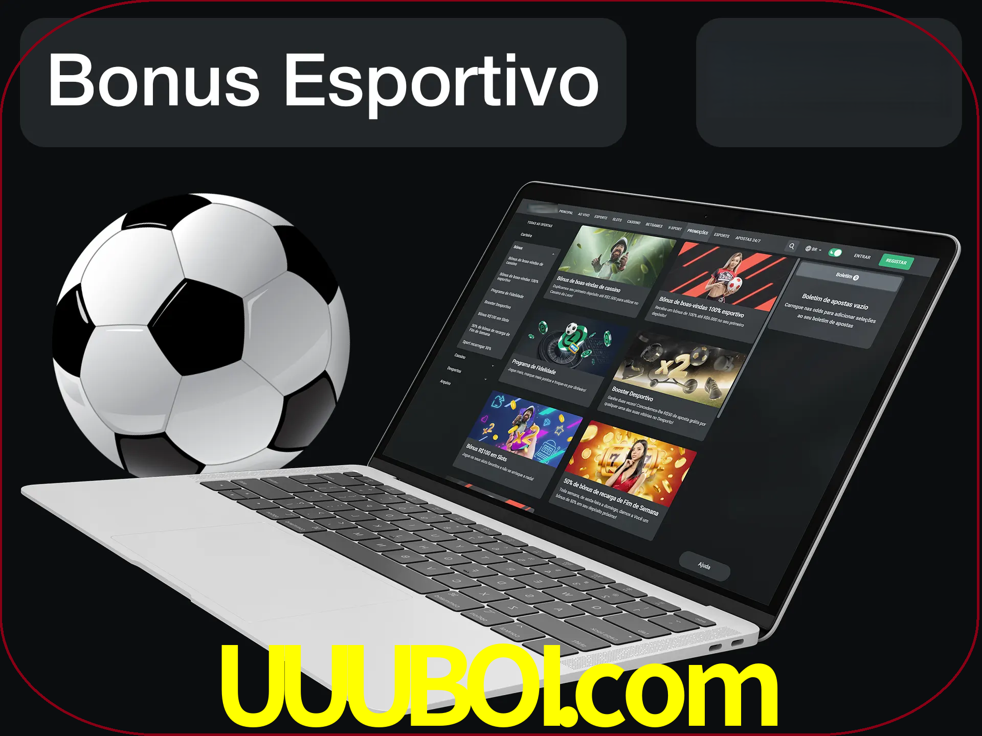 Antes de começar a apostar, use o bônus esportivo.